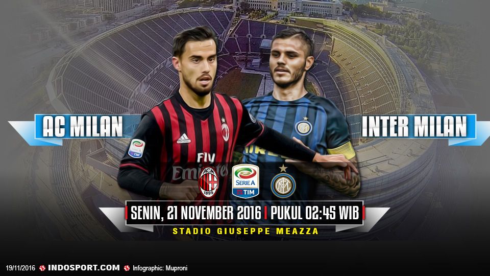 640 Gambar gambar ac milan vs inter milan Keren