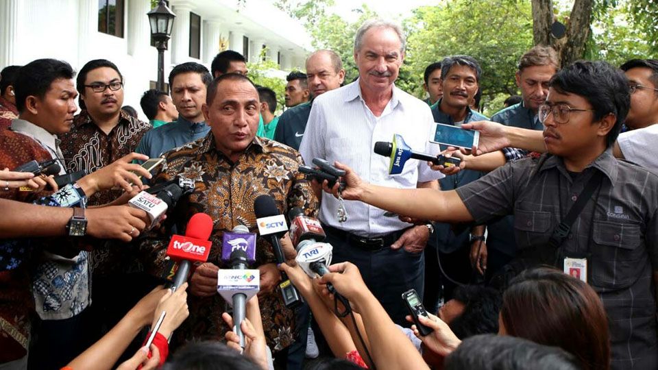Ketua Umum PSSI, Edy Rahmayadi. Copyright: &copy; KEMENPORA RI