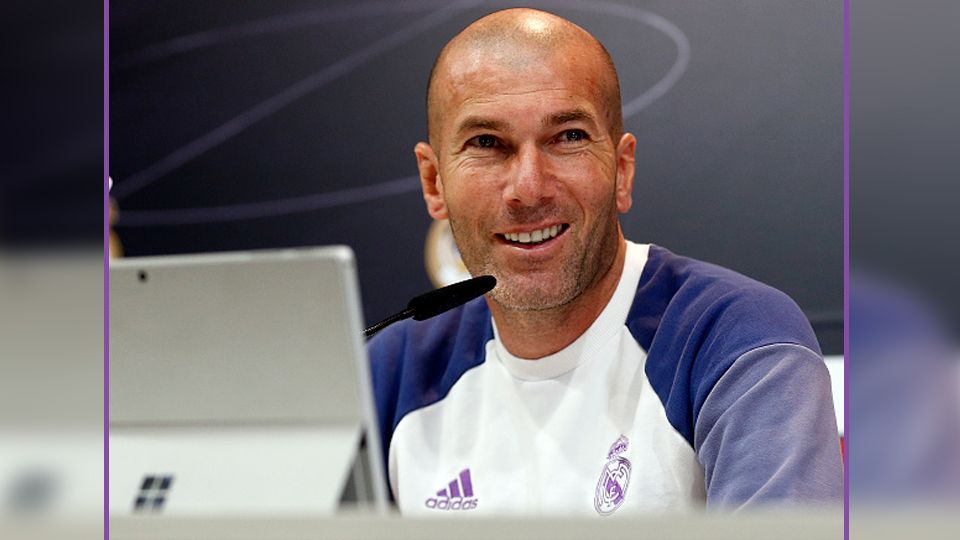 Zinedine Zidane, pelatih Real Madrid Copyright: © Antonio Villalba/GettyImages