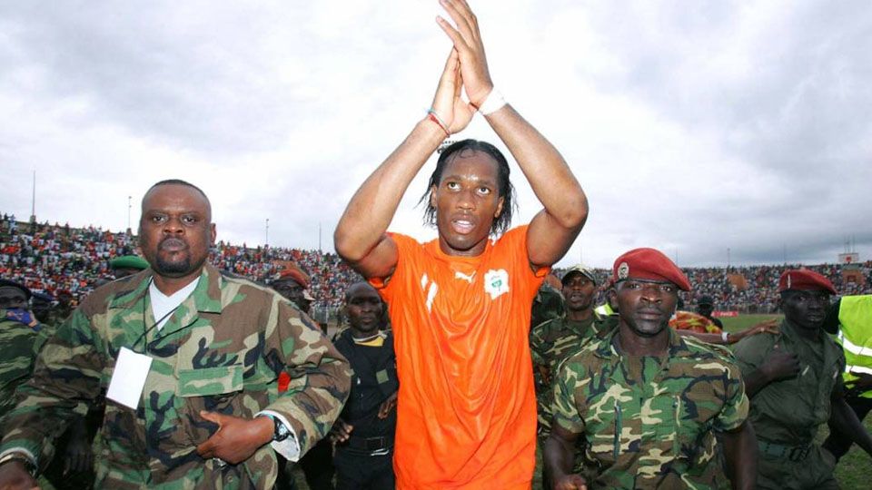 Striker Pantai Gading Didier Drogba Copyright: &copy; Getty Images