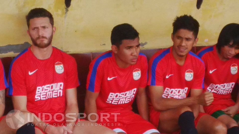 Skuat PSM Makassar di latihan perdana. Copyright: &copy; Muhammad Nur Basri/INDOSPROT
