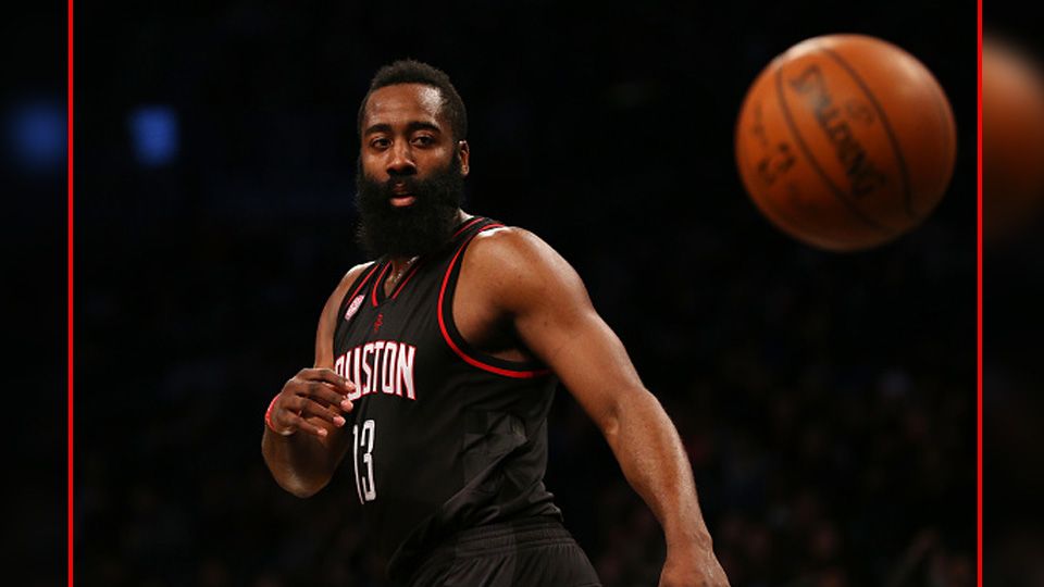 James Harden, point guard milik Houston Rockets. Copyright: &copy; Mike Stobe/GettyImages