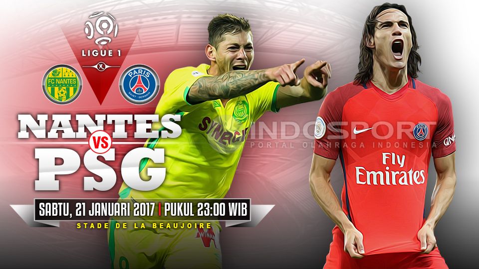 Prediksi Nantes vs Paris Saint Germain Copyright: &copy; Indosport/Getty Images