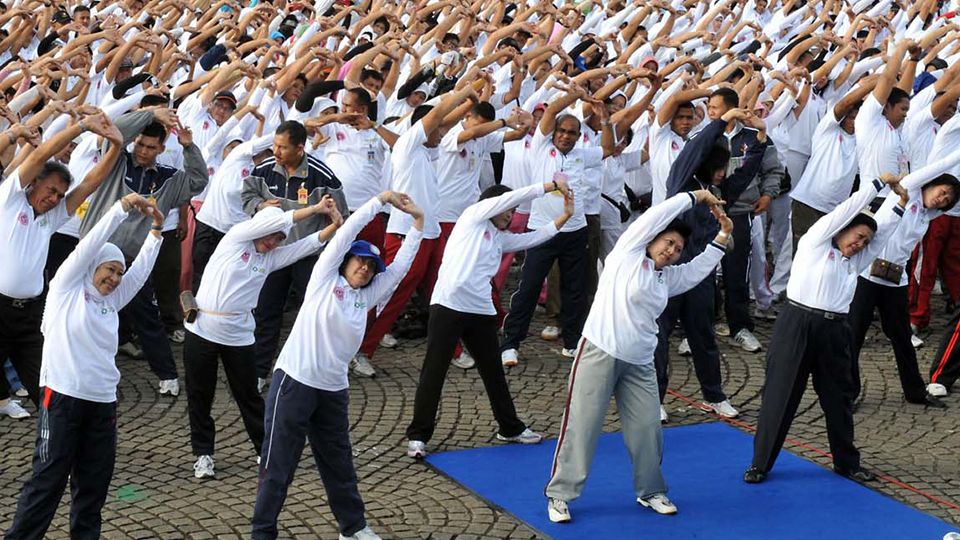 Mengenang Senam Kesegaran Jasmani  SKJ Mengolahragakan 