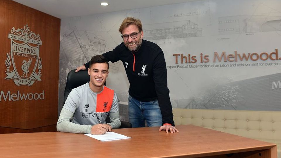 Philippe Coutinho (Liverpool) Copyright: &copy; liverpoolfc.com
