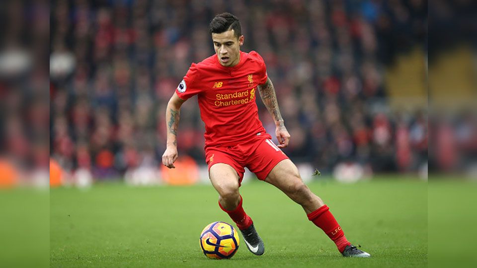 Philippe Coutinho menjadi tumpuan serangan Liverpool saat melawan Southampton. Copyright: &copy; Getty Images