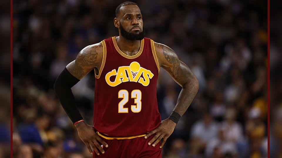 Pemain bintang Cleveland Cavaliers, LeBron James. Copyright: © Ezra Shaw/GettyImages