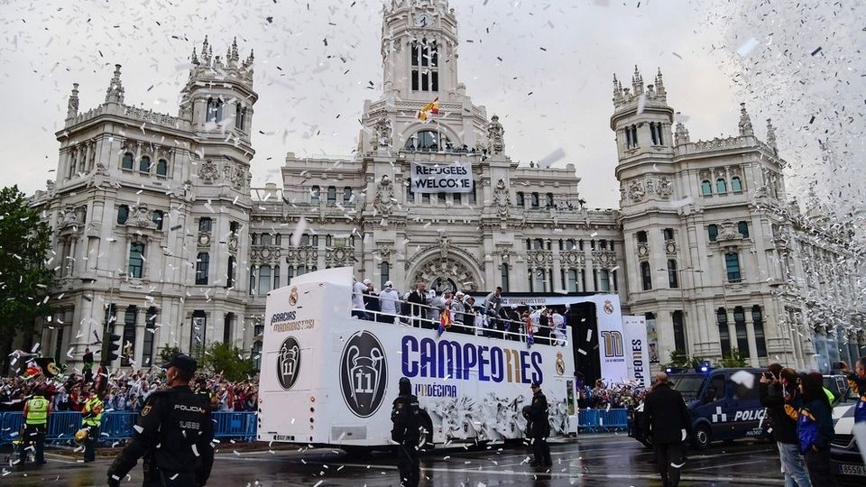 Real Madrid menjadi juara Liga Champions musim 2015/16. Copyright: © thenational