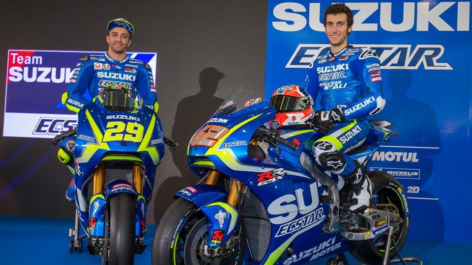 Suzuki telah menunjuk seorang pembalap Jepang untuk menggantikan posisi Alex Rins sementara waktu. Copyright: © MotoGP