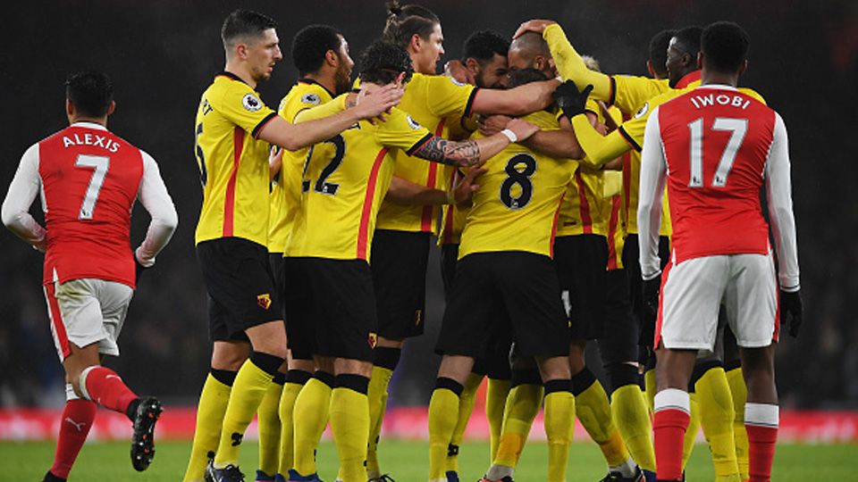 Arsenal vs Watford. Copyright: &copy; Mike Hewitt/Getty Images
