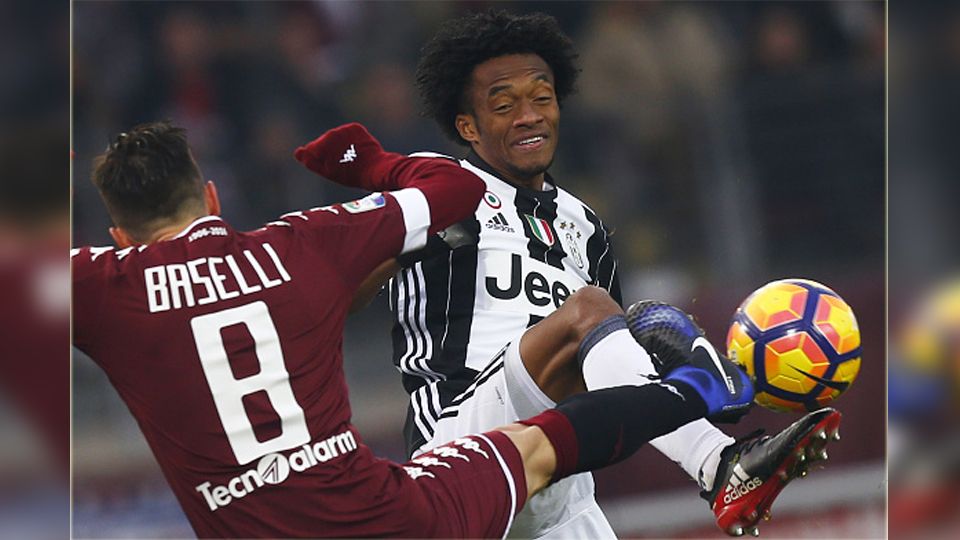 Gelandang serang Juventus, Juan Cuadrado. Copyright: &copy; Marco Bertorello/GettyImages