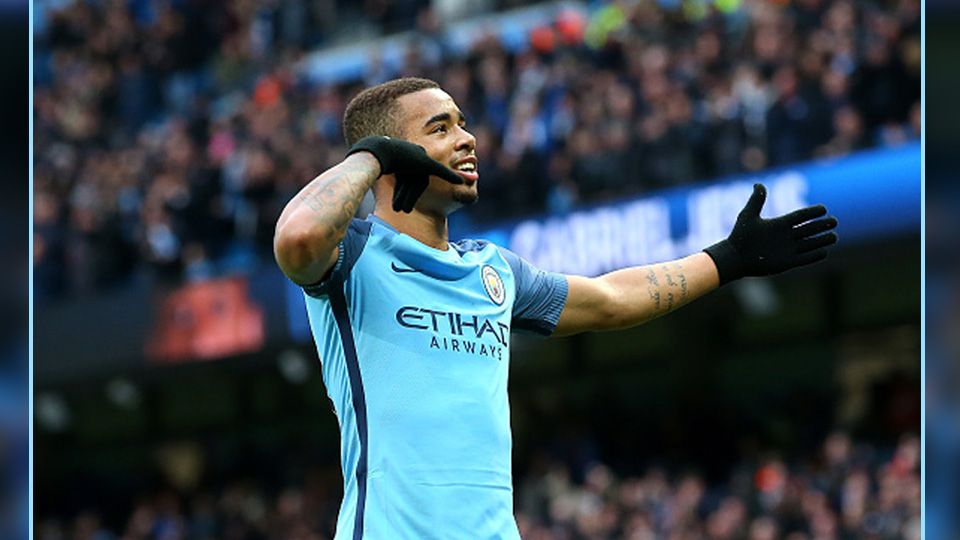 Gabriel Jesus, penyerang muda Man City. Copyright: © Alex Livesey/GettyImages