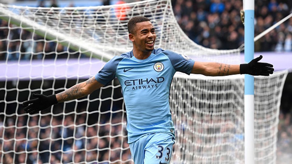 Gabriel Jesus, penyerang muda Man City. Copyright: © Stu Forster/GettyImages