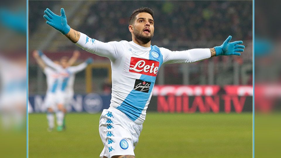 Gelandang serang Napoli, Lorenzo Insigne. Copyright: &copy; Stringer/GettyImages
