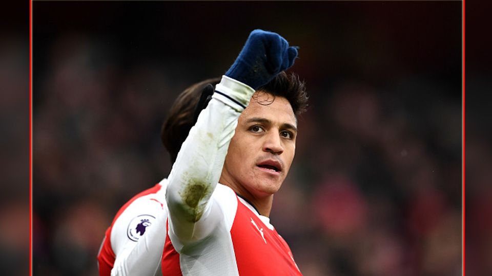 Alexis Sanchez, gelandang serang Arsenal. Copyright: © Lauren Griffiths/GettyImages