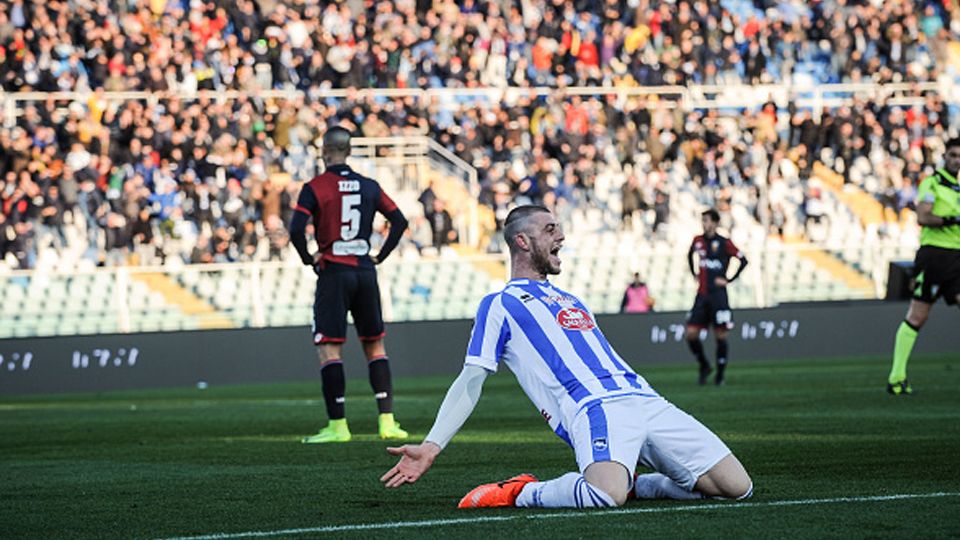 Alberto Cerri, penyerang Como FC yang Sempat Memperkuat Juventus Copyright: © Adamo Di Loreto/NurPhoto via Getty Images