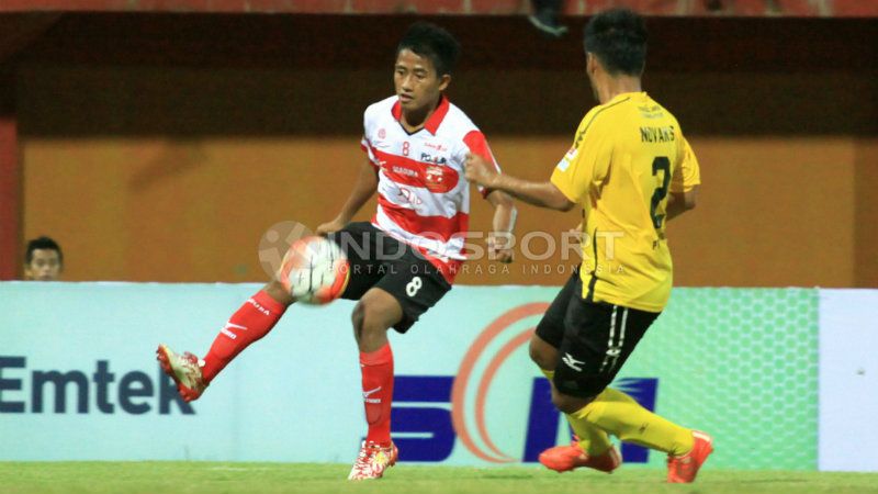 Bayu Gatra siap hadapi Pusamania Borneo FC di 8 besar Piala Presiden. Copyright: &copy; Ian Setiawan/INDOSPORT