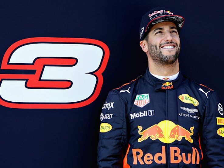 Pembalap Red Bull, Daniel Ricciardo. Copyright: © Mark Thompson/Getty Images