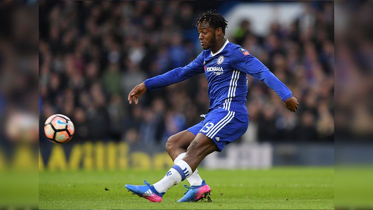 Penyerang andalan Chelsea, Michy Batshuayi. Copyright: © Darren Walsh/Chelsea FC via Getty Images