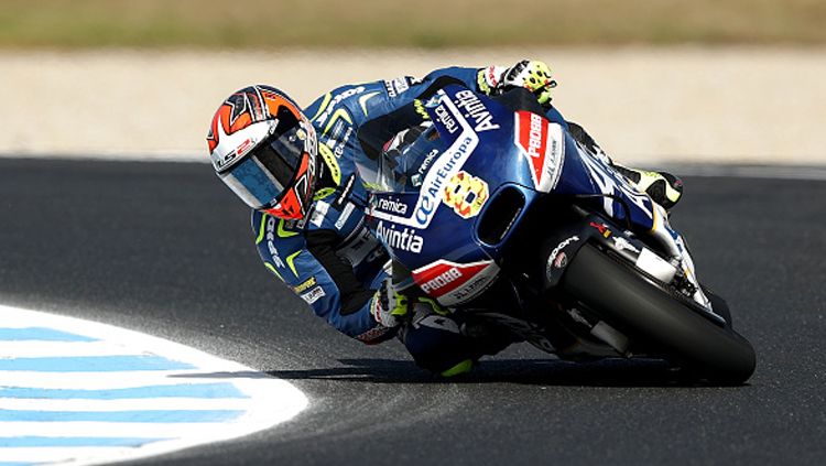 Manuver Hector Barbera di sirkuit Phillip Island, Australia (15/02/17). Copyright: © Robert Cianflone/Getty Images