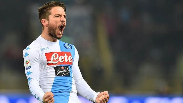 Penyerang andalan Napoli, Dries Mertens. Copyright: © Getty Images