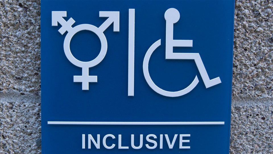 Toilet Transgender dan penyandang disabilitas nantinya akan bebarengan. Copyright: © Daily Mail