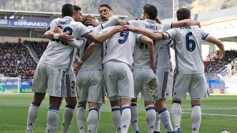 Real Madrid menang telak atas Eibar dengan skor 4-1. Copyright: © Real Madrid