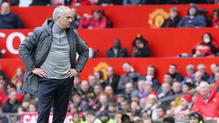 Pelatih Manchester United, Jose Mourinho. Copyright: &copy; John Peters/Man Utd via Getty Images