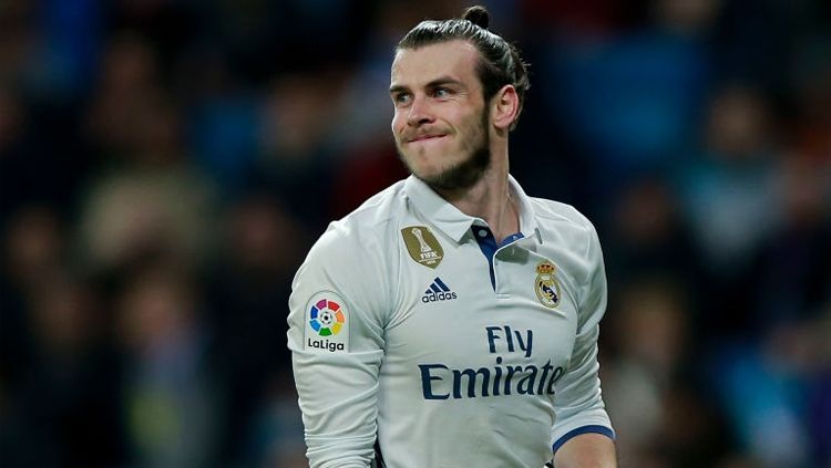 Pemain bintang Real Madrid, Gareth Bale. Copyright: © Gonzalo Arroyo Moreno/Getty Images