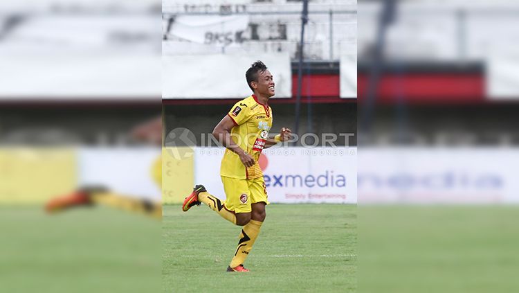 pemain muda Sriwijaya Fc, Slamet Budiono. Copyright: © Muhammad Effendi/INDOSPORT