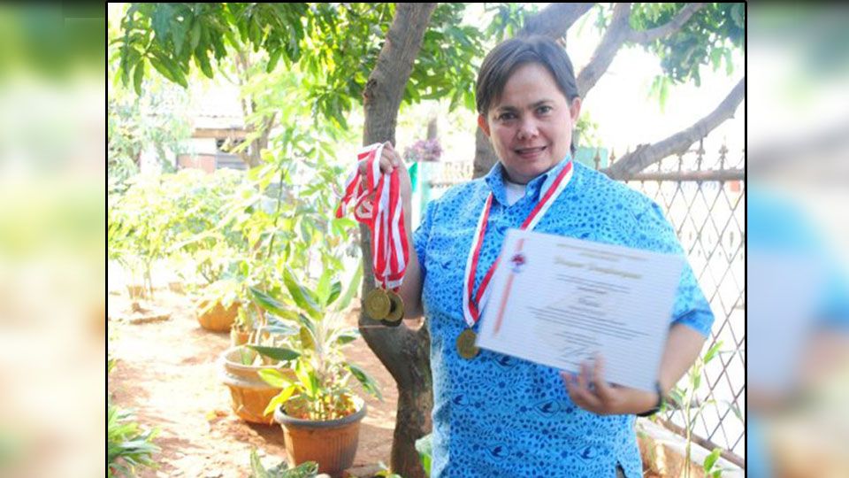 Marina Segedi mantan atlet pencak silat. Copyright: © Sinarharapan.co.id