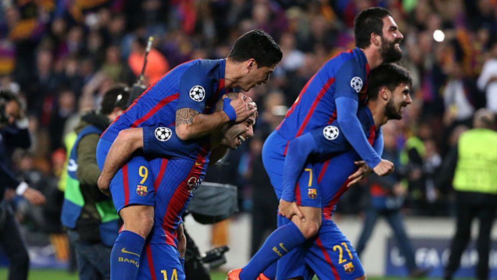 Tujuh pemain Barcelona akan didepak sebelum 8 Juli 2019. Copyright: © Jean Catuffe/Getty Images