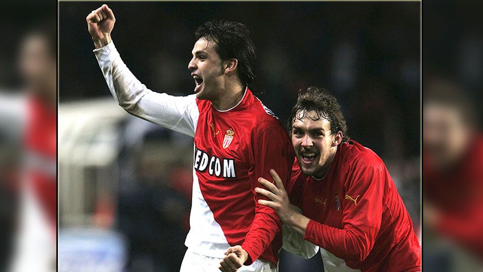 AS Monaco vs Real Madrid dalam pertandingan babak 8 besar Liga Champions 2003/04. Copyright: © http://im.rediff.com