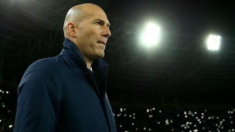 Pelatih Real Madrid, Zinedine Zidane. Copyright: © Matteo Ciambelli/NurPhoto via Getty Images