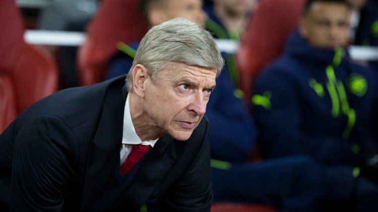 Pelatih Arsenal, Arsene Wenger. Copyright: © Craig Mercer - CameraSport via Getty Images
