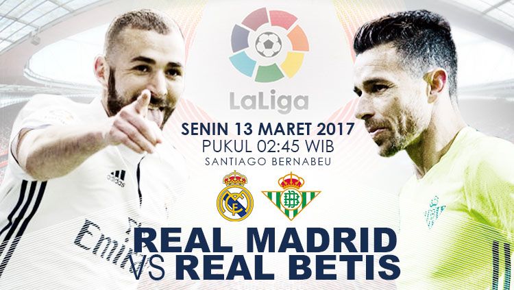 Real Madrid vs Real Betis. Copyright: &copy; Grafis: Eli Suhaeli/INDOSPORT/Getty Images