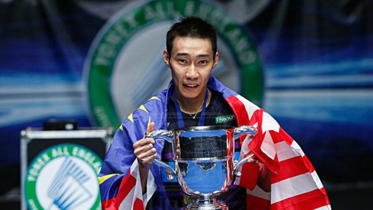 Lee Chong Wei memenangkan All England 2018. Copyright: © Reuters