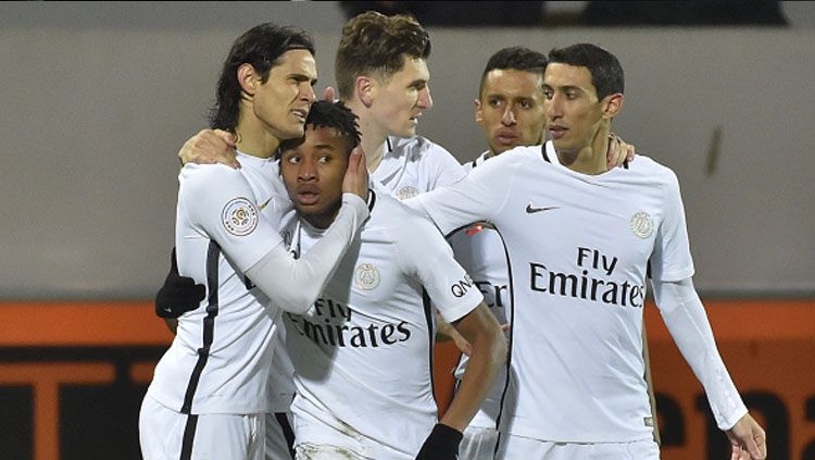Lorient vs PSG. Copyright: &copy; LOIC VENANCE/AFP/Getty Images