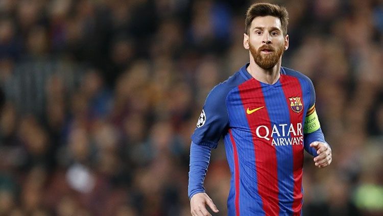 Lionel Messi pada laga saat melawan Paris Saint-Germain. Copyright: © VI Images via Getty Images