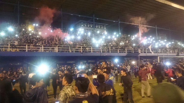 Perayaan Ultah Persib Bandung ke-84. Copyright: © Muhammad Ginanjar/INDOSPORT.