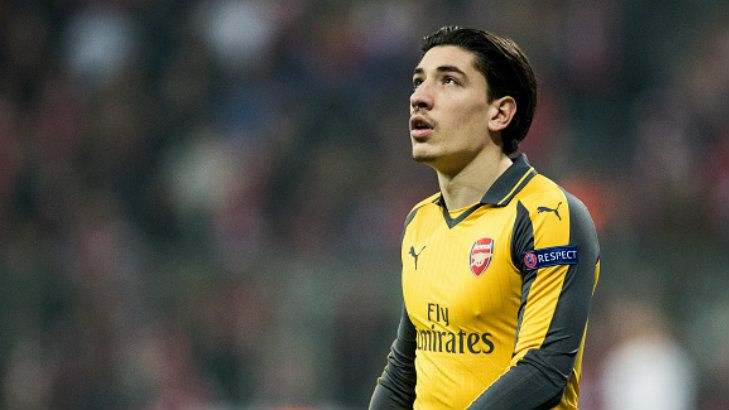 Bek kanan Arsenal, Hector Bellerin. Copyright: © Boris Streubel/Getty Images