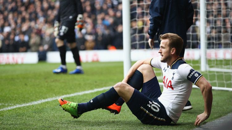Striker andalan Tottenham Hotspur, Harry Kane. Copyright: © Julian Finney/Getty Images