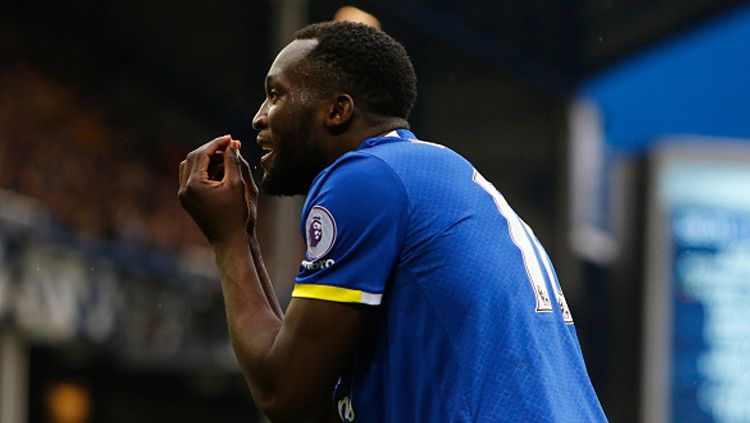 Penyerang Everton, Romelu Lukaku tidak bermain melawan Belgia. Copyright: © Alan Martin/Action Plus via Getty Images