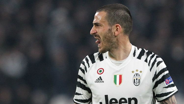 Bek Juventus, Leonardo Bonucci. Copyright: &copy; Marco Luzzani/Getty Images