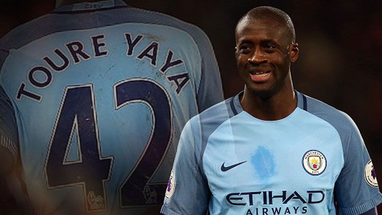 Gelandang Manchester City, Yaya Toure. Copyright: © Catherine Ivill - AMA/Getty Images