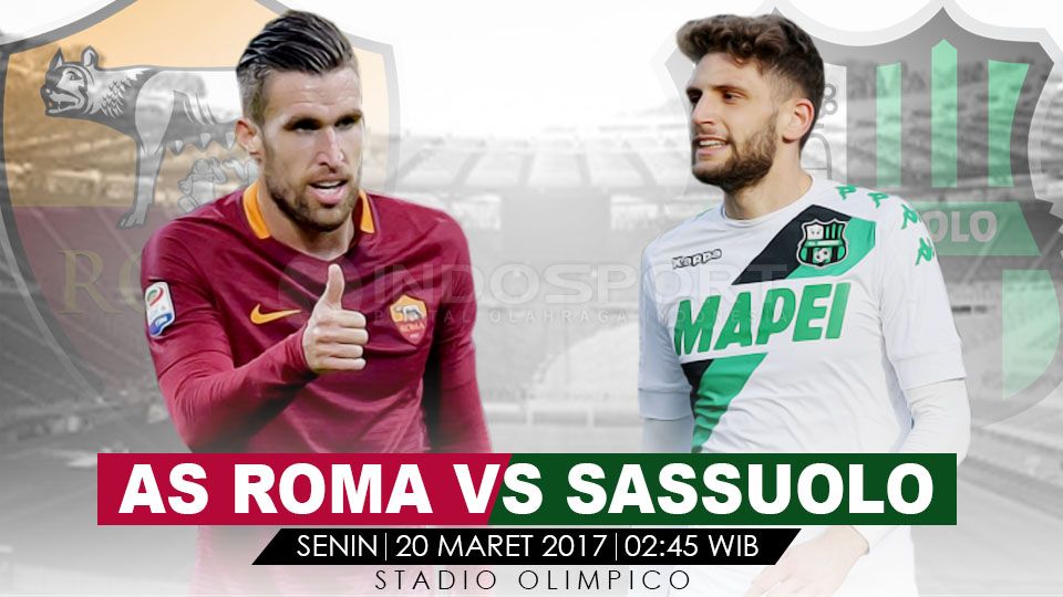 Prediksi AS Roma vs Sassuolo. Copyright: © Grafis: Eli Suhaeli/INDOSPORT/Getty Images