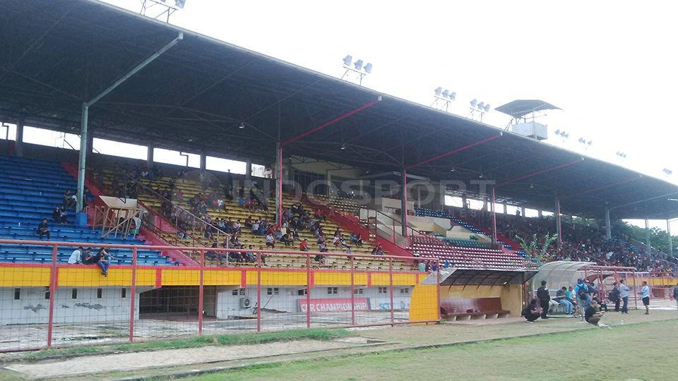 PSM Makassar masih akan bermarkas di Stadion Andi Mattalatta di Liga 1. Copyright: © Basri/Indosport