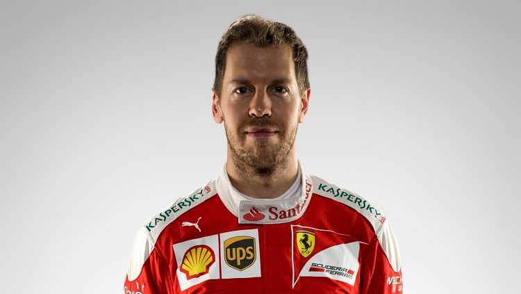 Pembalap Ferrari, Sebastian Vettel. Copyright: &copy; Formula 1