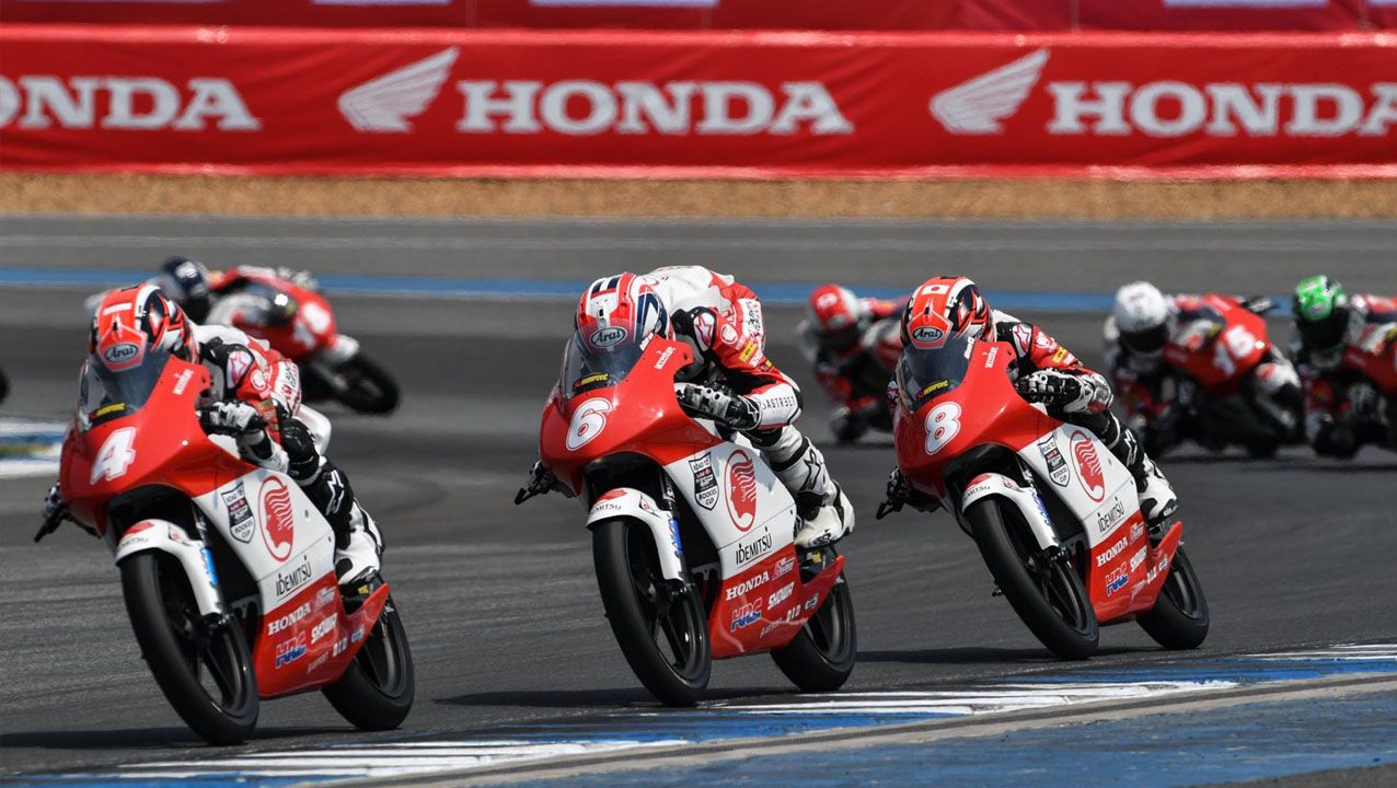 Para pembalap Indonesia akan tampil di seri kedua Asia Talent Cup 2017 di Sirkuit Losail, Qatar. Copyright: &copy; Astra Honda Racing Team