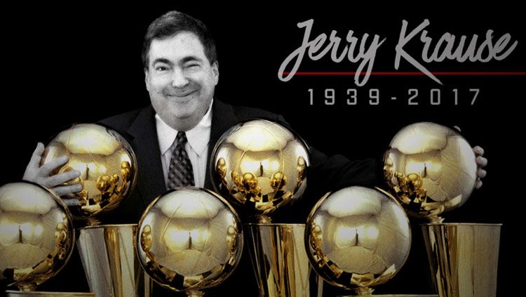 Manager Chicago Bulls, Jerry Krause, telah meninggal pada usia 77. Copyright: © nba